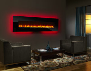 SimpliFire Wall Mount 94 Electric Fireplace