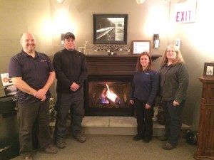 allison hinton team store fireplace