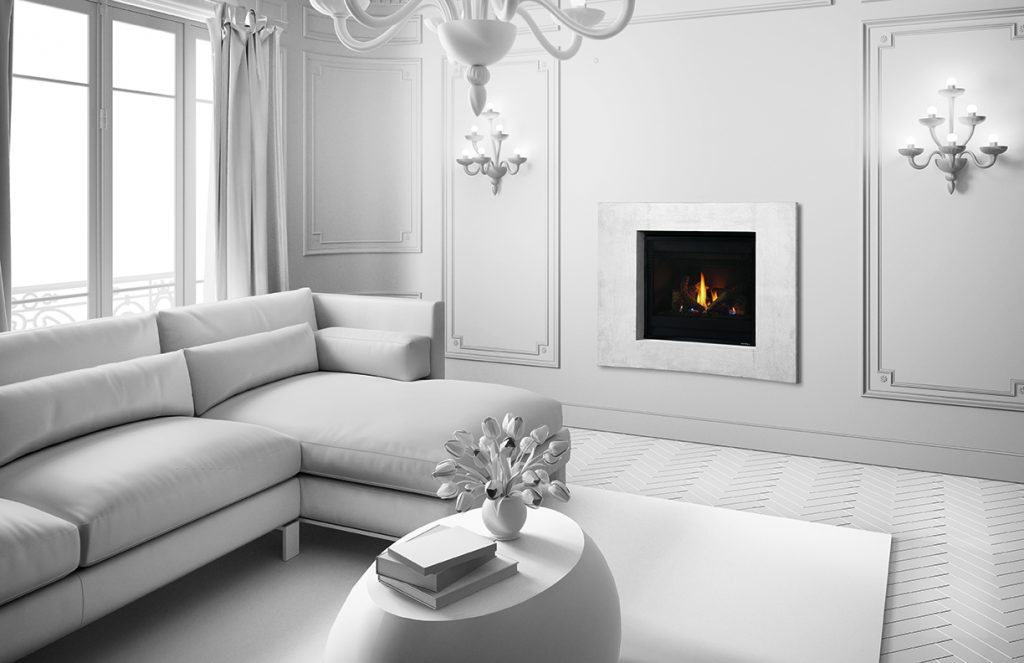 Slimline 5 gas fireplace